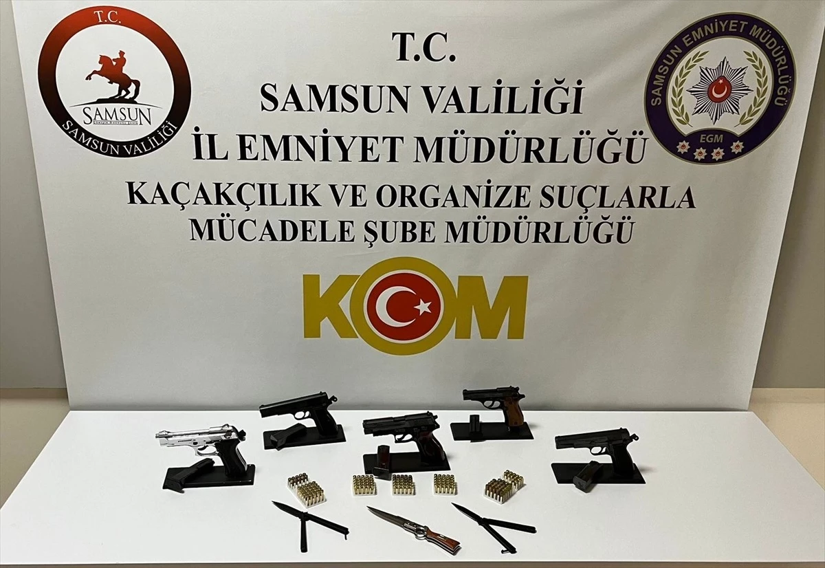 Samsun’da kaçakçılık operasyonunda 2 şüpheli gözaltına alındı