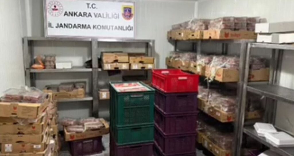 Ankara’da 40 Ton Kaçak Et İmha Edildi