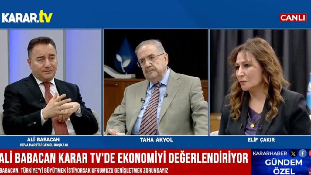 Ali Babacan’dan Siyasi Kararların Ekonomik Etkilerine Dikkat Çeken Açıklamalar