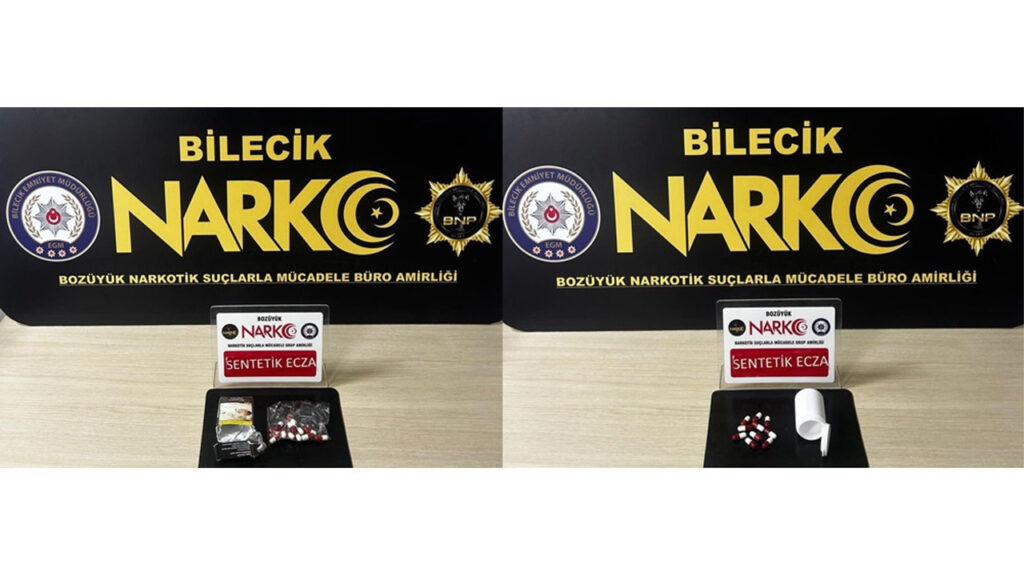 Bozüyük’te Sentetik Uyuşturucu Lyrica Yakalandı