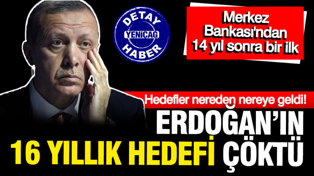 Erdoğan’ın Enflasyon Hedefi Değişti: Merkez Bankası 14 Yıldır İlk Kez Güncelleme Yaptı