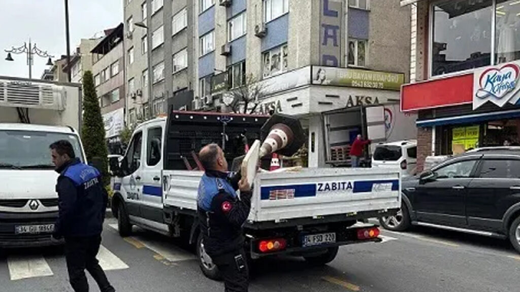 Kağıthane’de Kaldırım İşgallerine Karşı Sıkı Denetim Uygulamaları