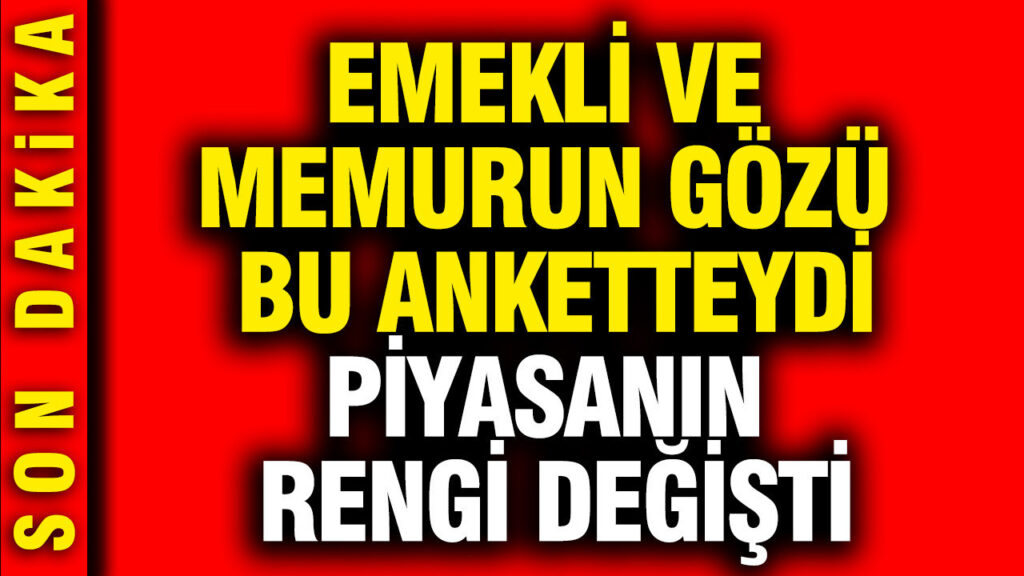 Merkez Bankası Anketi: Piyasalarda Beklentiler Yükseliyor, Emekli ve Memurlar Dikkatle İzliyor