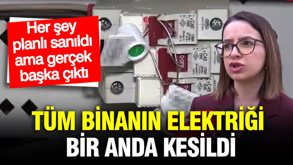Elektrik Kesintisi Şoku: Tüm Bina Karanlıkta Kaldı, Gerçekler Şaşırttı