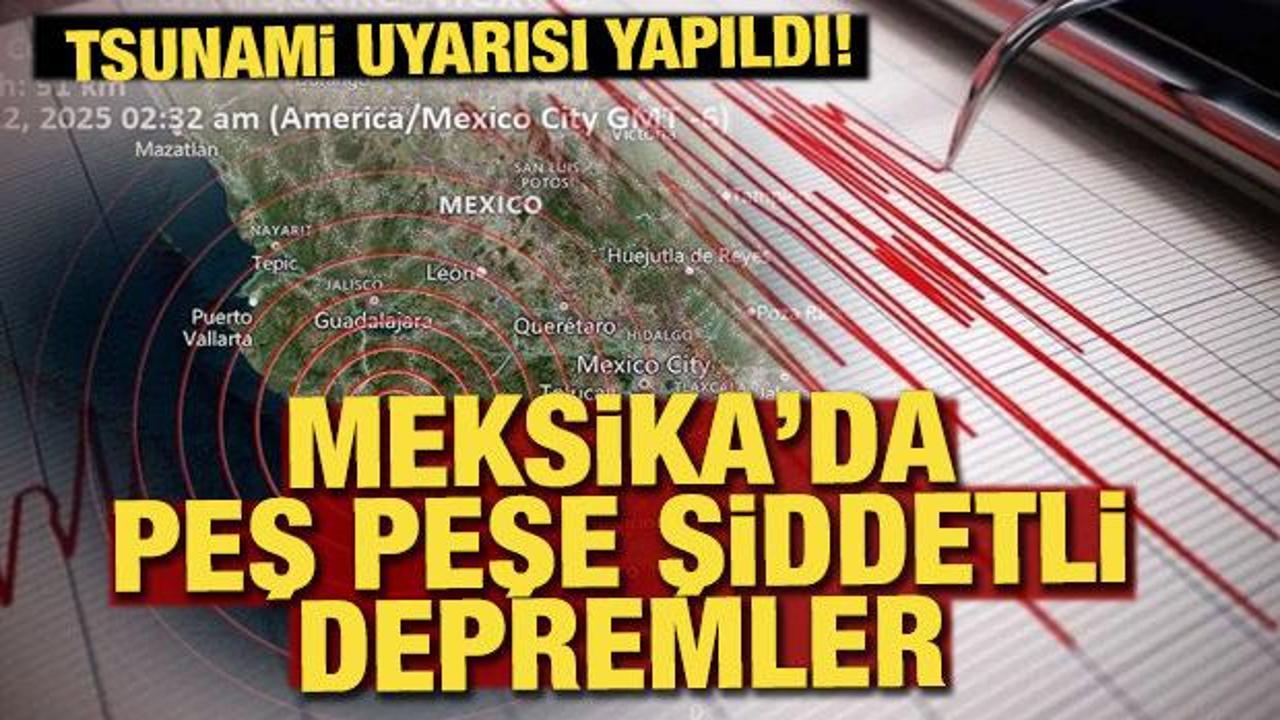 Meksika aciklarinda pes pese siddetli depremler wORdjbHh